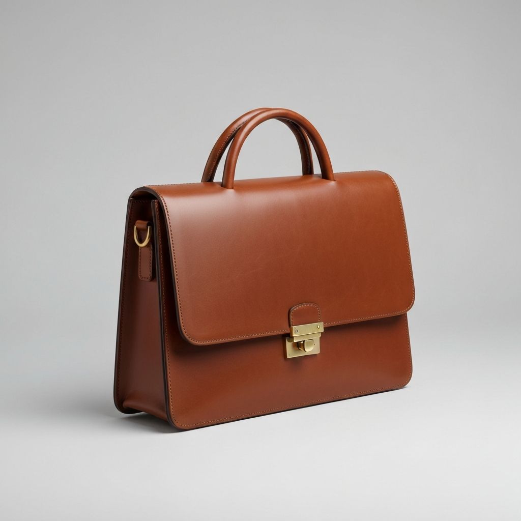 클래식 서류가방